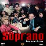 carátula frontal de divx de Los Soprano - Temporada 04 - V2
