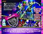cartula trasera de divx de Monster High - Un Romance Monstruoso