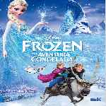 carátula frontal de divx de Frozen - Una Aventura Congelada