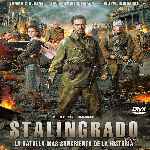 carátula frontal de divx de Stalingrado - 2013