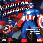 carátula frontal de divx de Capitan America - 1990 - V2