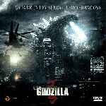 carátula frontal de divx de Godzilla - 2014