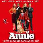 carátula frontal de divx de Annie - 2014