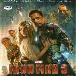 carátula frontal de divx de Iron Man 3 - V3
