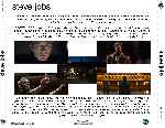 cartula trasera de divx de Steve Jobs