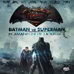 cartula frontal de divx de Batman V Superman - El Amanecer De La Justicia
