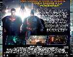 cartula trasera de divx de Batman V Superman - El Amanecer De La Justicia