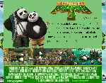 cartula trasera de divx de Kung Fu Panda 3