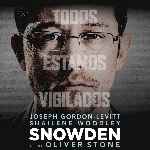 carátula frontal de divx de Snowden