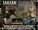 carátula trasera de divx de La Leyenda De Tarzan - 2015 - V2