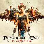 carátula frontal de divx de Resident Evil - El Capitulo Final