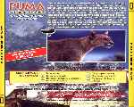 cartula trasera de divx de National Geographic - Puma El Leon De Los Andes