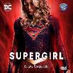 cartula frontal de divx de Supergirl - Temporada 04
