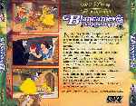 carátula trasera de divx de Blancanieves Y Los Siete Enanitos - V2