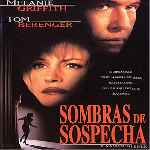 carátula frontal de divx de Sombras De Sospecha - 1998