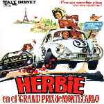cartula frontal de divx de Herbie En El Grand Prix De Montecarlo