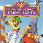 carátula frontal de divx de Timon y Pumba - Hoy Comemos Fuera