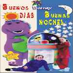 carátula frontal de divx de Barney - Buenos Dias Buenas Noches