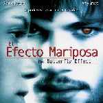 carátula frontal de divx de El Efecto Mariposa - 2004 - V3