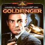 carátula frontal de divx de James Bond Contra Goldfinger - V2