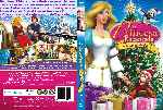cartula dvd de La Princesa Encantada - Una Navidad Magica - Custom