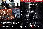carátula dvd de Batman - El Caballero De La Noche Asciende - Custom - V5