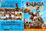 carátula dvd de Khumba - La Cebra Sin Rayas - Custom