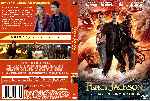 carátula dvd de Percy Jackson Y El Mar De Los Monstruos - Custom - V2