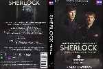carátula dvd de Sherlock - Temporada 01 - Custom - V4