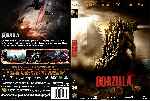 carátula dvd de Godzilla - 2014 - Custom - V3