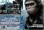 cartula dvd de El Amanecer Del Planeta De Los Simios - Custom - V2