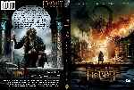 carátula dvd de El Hobbit - La Batalla De Los Cinco Ejercitos - Custom - V2