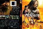 carátula dvd de Hercules - 2014 - Custom - V4