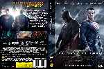 carátula dvd de Batman V Superman - El Amanecer De La Justicia - Custom