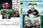 cartula dvd de Kung Fu Panda 3 - Custom