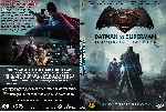 cartula dvd de Batman Vs Superman - El Amanecer De La Justicia - Custom