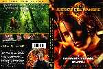 cartula dvd de Los Juegos Del Hambre - Los Juegos Del Hambre En Llamas - Custom
