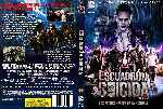 carátula dvd de Escuadron Suicida - 2016 - Custom - V3