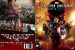 carátula dvd de Capitan America - El Primer Vengador - Custom - V11