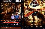 carátula dvd de Jurassic Park - Parque Jurasico - Custom - V4