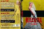 carátula dvd de Kill Bill - Volumen 1-2 - Custom - V7