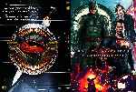 carátula dvd de Batman V Superman - El Amanecer De La Justicia - Custom - V5