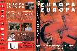 cartula dvd de Europa Europa - Custom