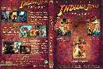 carátula dvd de Indiana Jones - Trilogia - Custom