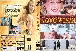 carátula dvd de A Good Woman - Custom