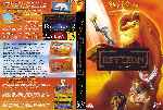 cartula dvd de El Rey Leon - Clasicos Disney - Trilogia - Custom