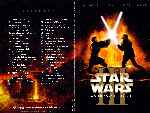cartula dvd de Star Wars Iii - La Venganza De Los Sith - Inlay 01