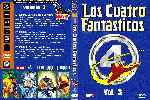 carátula dvd de Los Cuatro Fantasticos - Volumen 03 - Custom