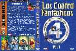 carátula dvd de Los Cuatro Fantasticos - Volumen 01 - Custom