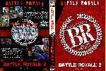 carátula dvd de Battle Royale 1 Y 2 - Custom - V2